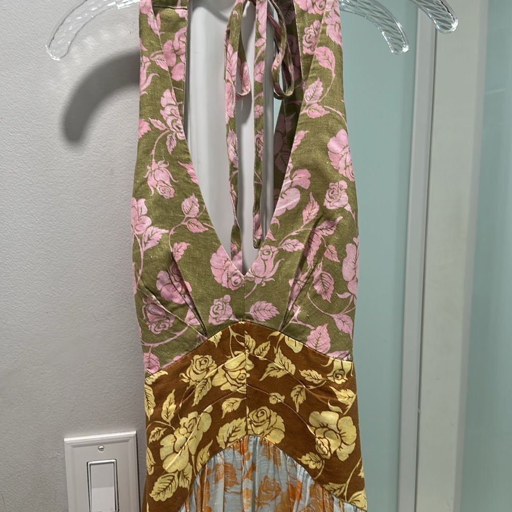 Zimmerman lovestruck multicolor linen Floral Maxi Dress - Picture 7 of 11